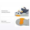 Li Ning Niños Serie Estilo de Vida Deportivo Moda Versátil Antideslizante Absorción de Impactos Resistente al Desgaste Rebote Transpirable Zapatos de Skate para Niños YKNU100-15