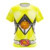 Dinosaur Squad Full Set of Character Muscle Print T-shirt Kids Role-playing Party, Short Sleeved Adult Plus Size Sports Top