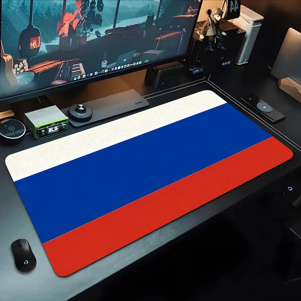 Russische Flagge Mauspads 500X1000 mm Großes Gaming-Mauspad Gamer XL Gummi Otaku Tastaturpad Laptop Schreibtischmatte