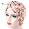 Femei elegant model floral stretch pălărie capac căderea părului cap protecție husă