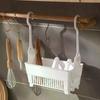 Storage Basket with Hanging Hook Household Shower Supplies Organizer for Home Kitchen Bathroom Toilet Multifunctional Container
