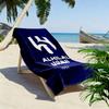 Al-Hilal Saudi Football Club Print Beach Towel, Large Soft Quick Dry Towel for Beach Camping Swimming