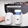 Car Water Cup Box Back Seat Drink Rack Storage Accessories For BMW MINI Cooper One JCW Works Clubman R56 F55 F56 R57 R58 Sticker