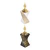 Incense Burner Light Luxury Gift Compact Desktop Ornament Censer Stand Incense Holder for SPA Party Holidays Tea Room Salon