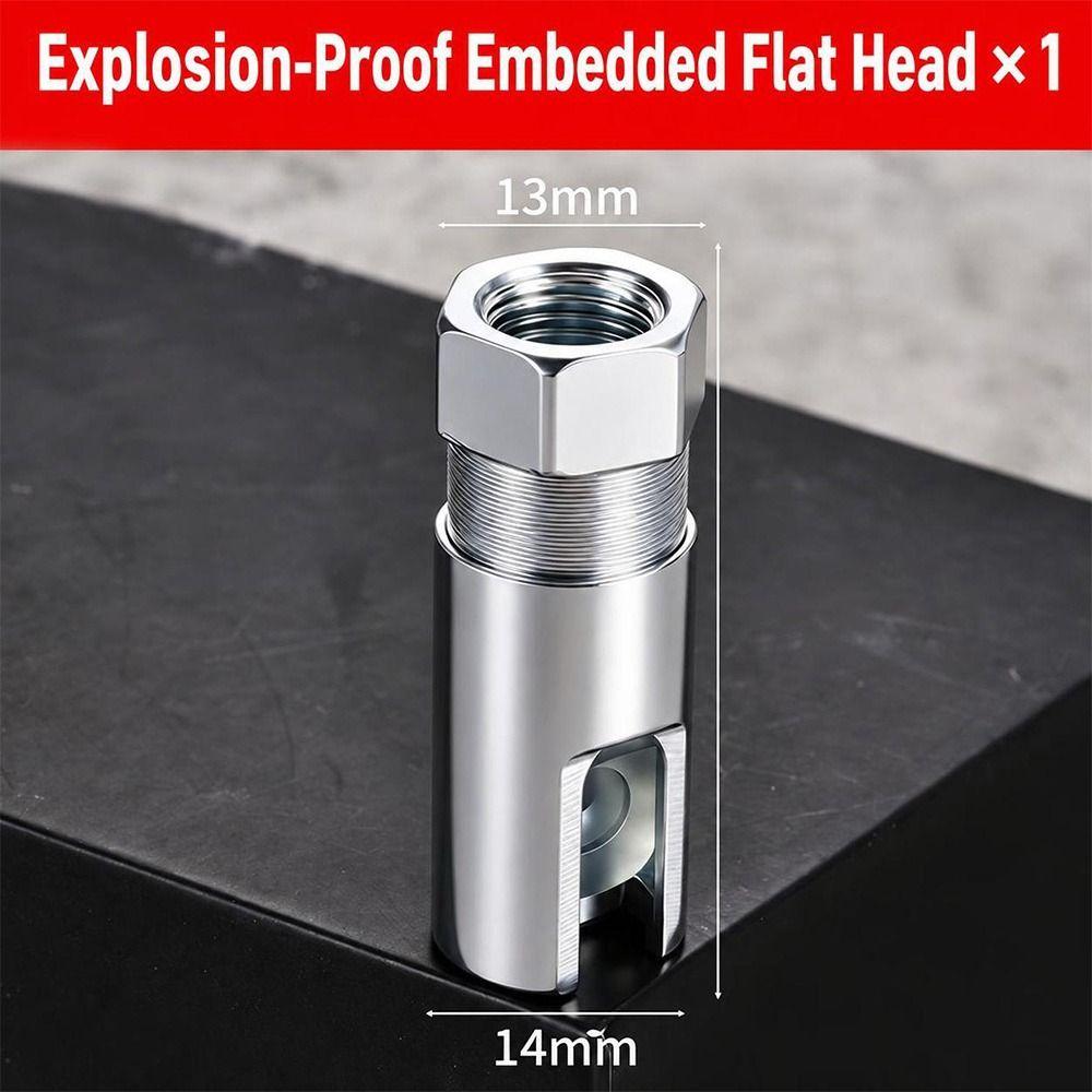 High Pressure Threaded Grease Nipple Flush Mount Butter Cleaning Tool Vehicle Repair