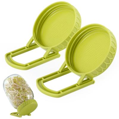 Sprout Lids with Stand Wide Mouth Jar Sprouting Lids Bean Sprouts Grow
