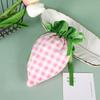Easter Carrot Rabbit Bags Cute Bunny Gift Packing Velvet For Valentine Chocolate Candy Wedding Party Jewelry Organizer