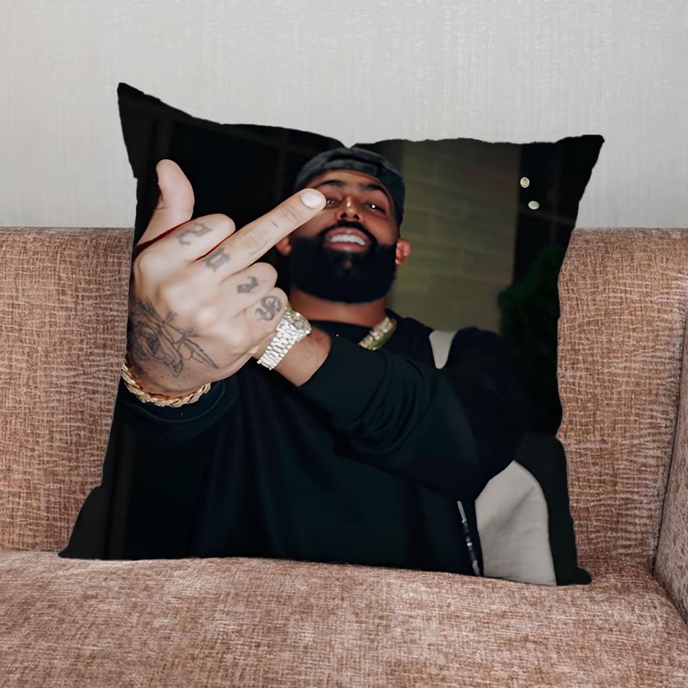 E-Eladio Carrion Sauce Boyz Pillow Case For Home Bedroom Car Office Decoration Living Room Sofa Cushion Cover Suitable