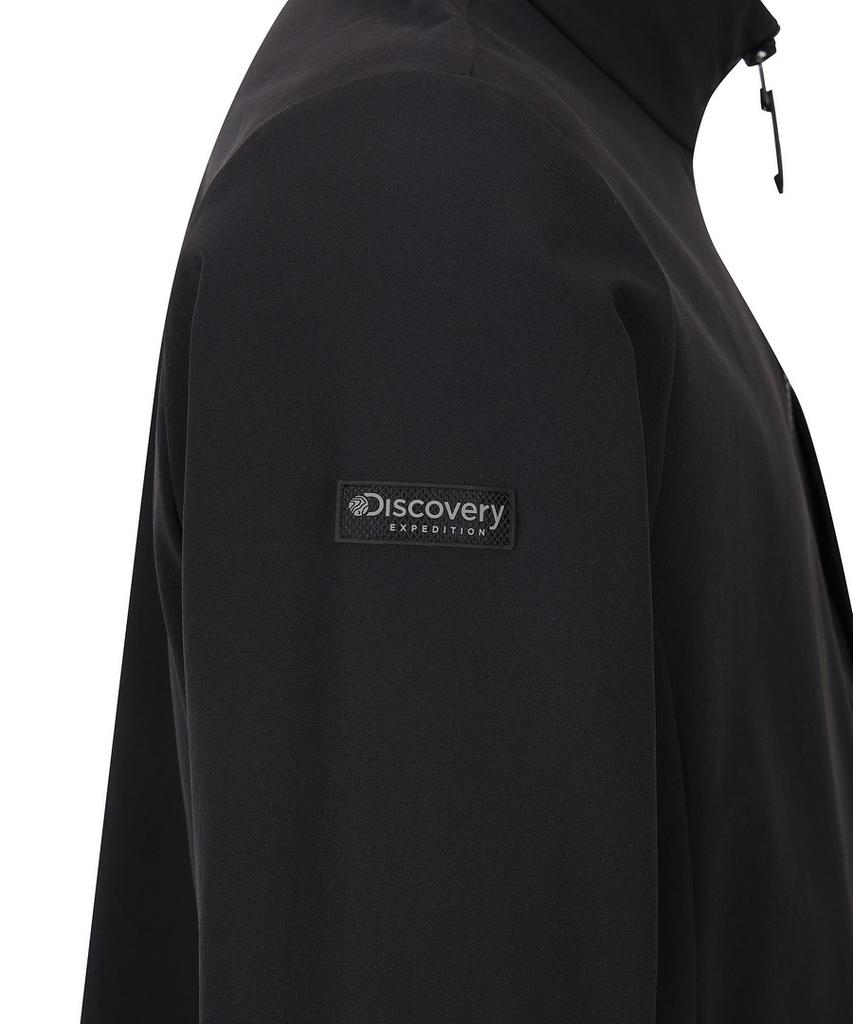 Discovery Expedition Men'S Essential High-Neck Softshell Jacket (Black)