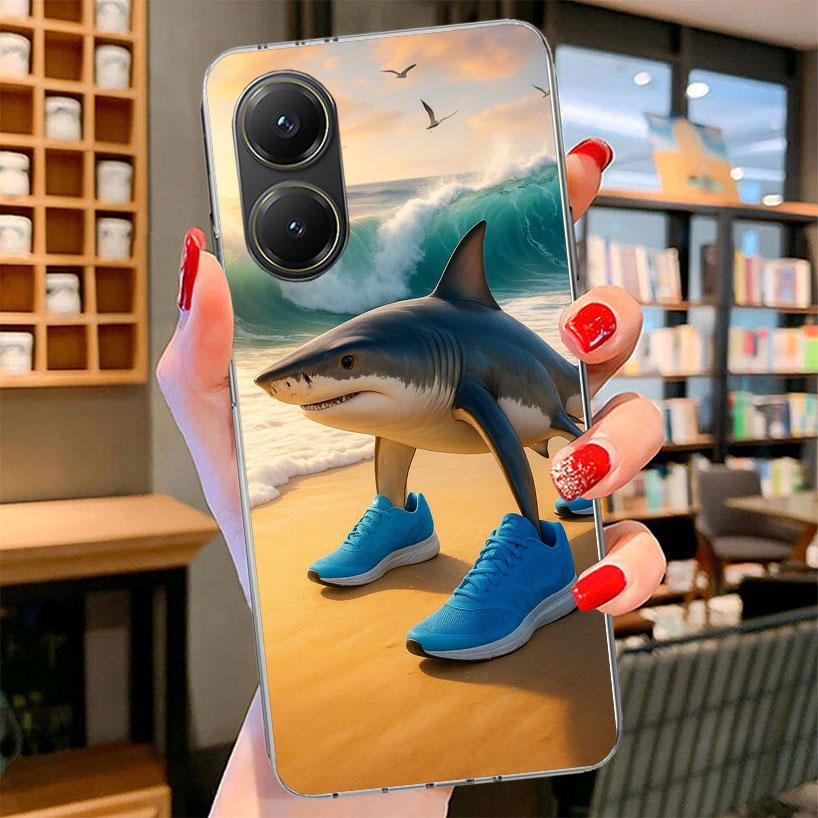 Italian Brainrot Animals Phone Case For Xiaomi Poco F7 Ultra X7 X6 X5 Pro M7 Redmi 15C 15 13C 13 12C 12 10C 10 9A 9C 9T 9 Shell