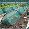 Pop-up Pflanzenschutznetz Gartenpflanzen-Netzabdeckung mit Erdspießen Insektenschutz Pflanzenschutznetz Faltbarer Erntekorb Hochbeet-Abdeckung