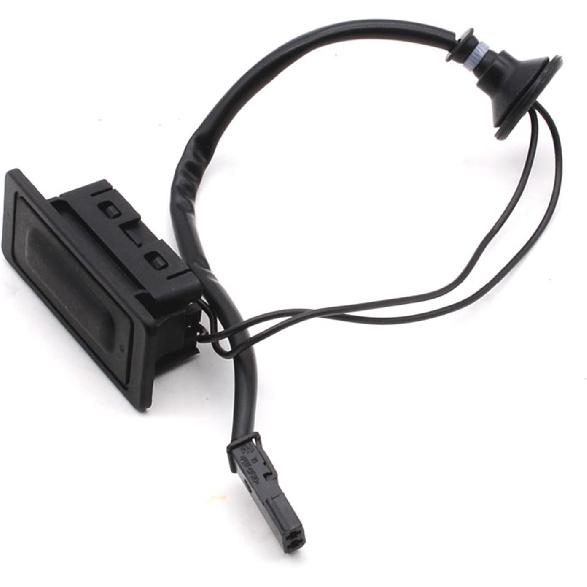 Car Trunk Switch for Chevrolet Sonic, Aveo, Captiva 2012-2019, Black, Push Button Actuator, Automatic Operation, 1-way Circuit