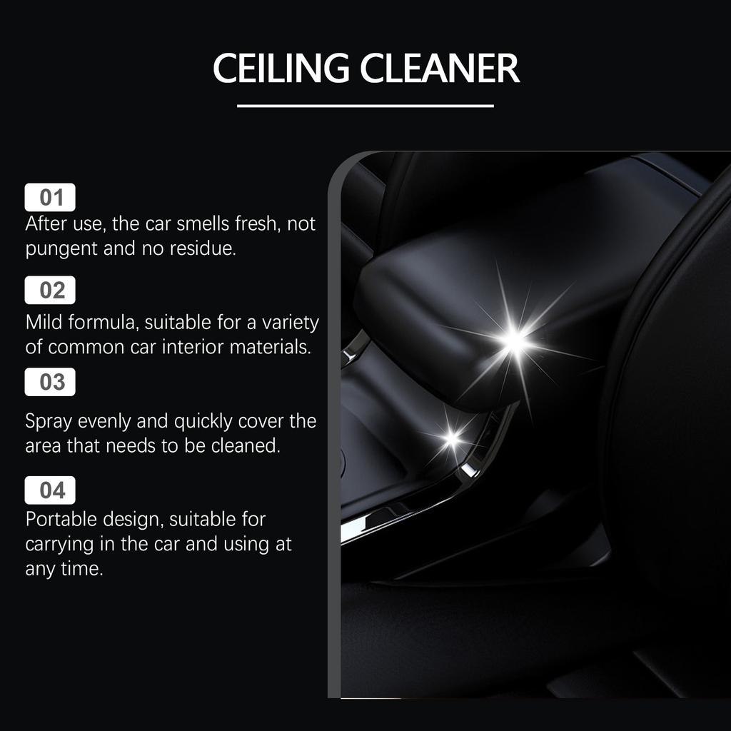 Car Interior Cleaner; Car Foam Cleaner; Car Dirt Cleaner; Fully Applicable To A Variety Of Interiors, Including Carpets And Seats(100ML)