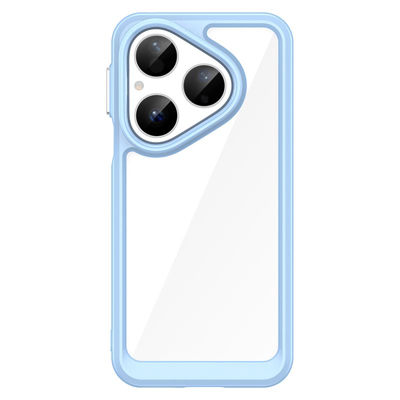 For Huawei Pura 80 Case Huawei Pura 80 Pro+ Pura 80 Ultra Cover Bumper Shockproof Clear PC + Silicone Protective Phone Cover