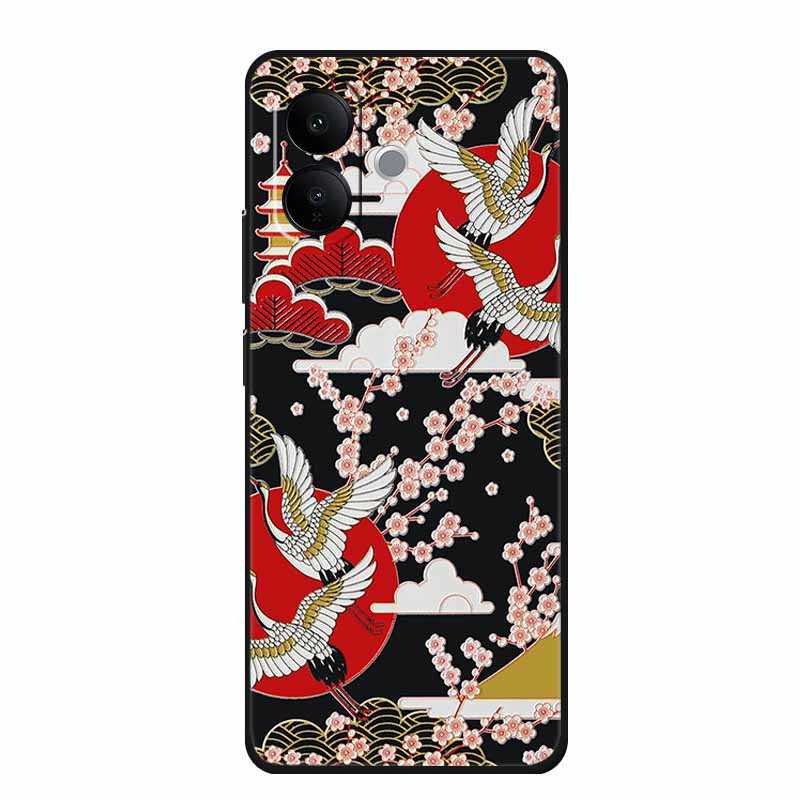 3D Embossed Case For Vivo V60 lite V2530 Phone Case Shockproof Silicone Soft Coque For Vivo V60 lite 2025 Back Cover Case Funda