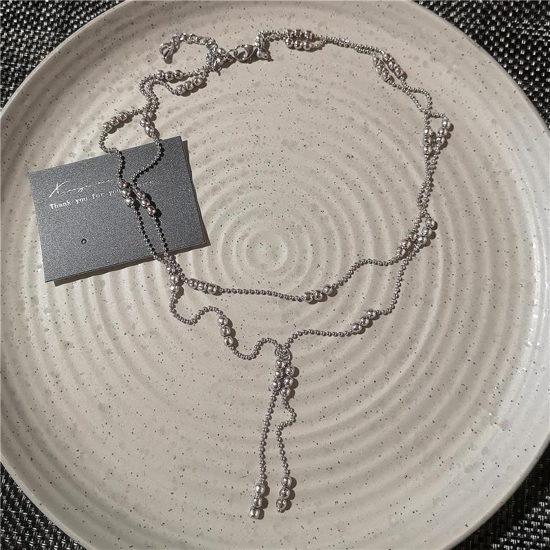 New Korean Fashion Simple INS Style Comb Heart Metal Pendant Long Necklace For Women Charm Accessories 2025 Grunge Jewelry Gift