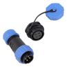 Złącze wodoodporne Wtyk męski lotniczy Gniazdo żeńskie ABS 4-stykowe 4-otworowe do zasilania