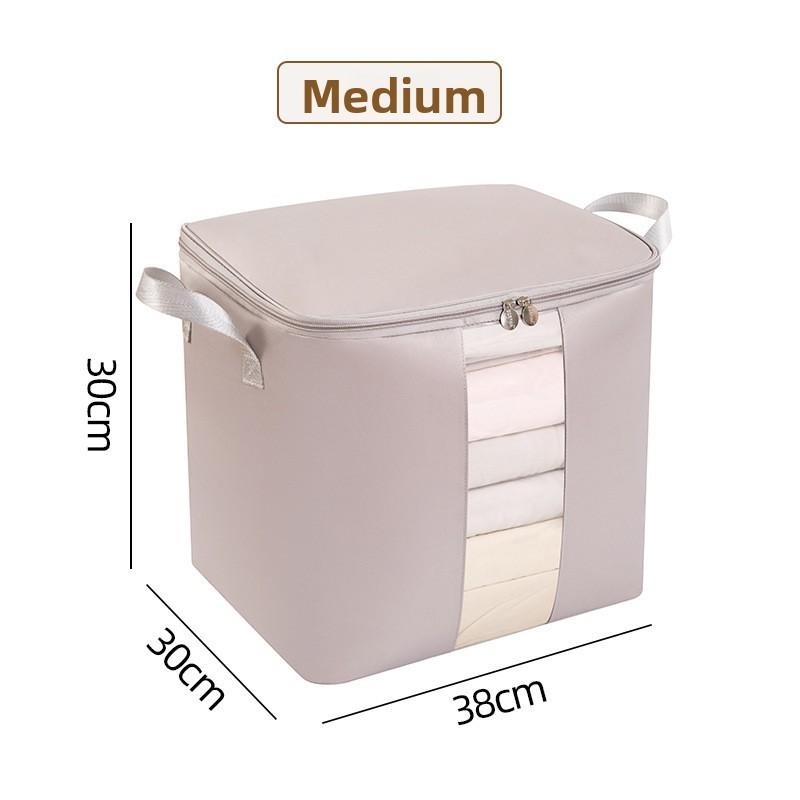 Wardrobe Packing Cube With Thick Pvc And Satin Coating For Travel And Home Use