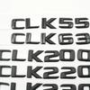 3D Number Letters Badge Emblem Rear Trunk Logo For Mercedes-Benz CLK55 CLK63 CLK200 CLK220 CLK280 CLK320 CLK350 CLK430 CLK500 NZ7