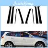 Posts Car Pillar Door Window Trim Cover Stickers Decal For Inokom Santa Fe 2007 2008 2009 2010 2011 2012 Exterior Accessories