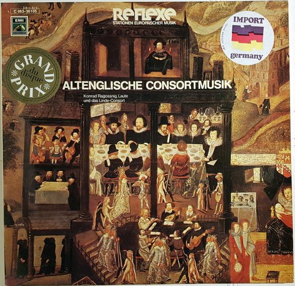 

LP Record KONRAD RAGOSSNIG UND LINDECONSORT Altenglische Consortmusik 1C06330105 His Masters Vo France Classical Used