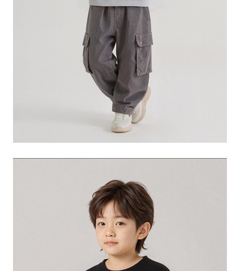 Korean Style Cartoon Sports Hoodie for Older Kids - Boys' Long Sleeve Top