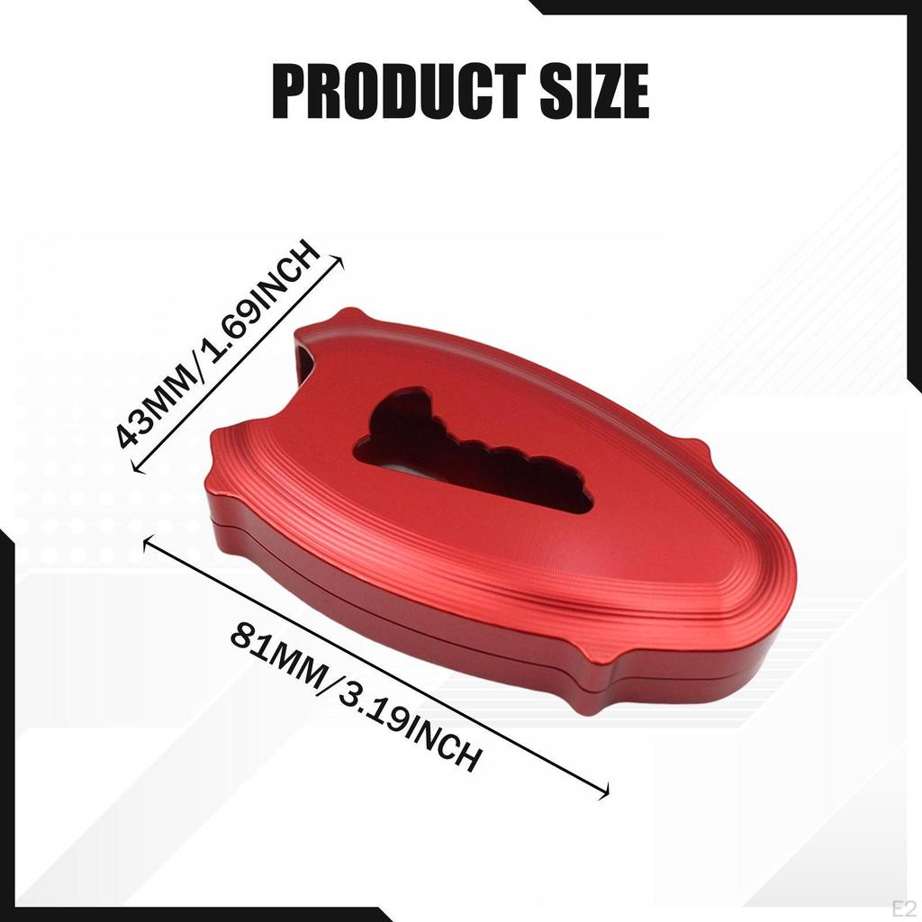 Motorcycle Key Housing Cover Component Replaces Equipment Assembly Aluminum Alloy Spare Part for