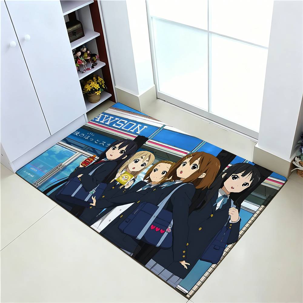 Anime K-K-On Carpet Bathroom Anti-slip Mat Door Mat Home Decoration Mat Entrance Door Mat Scratch-resistant Door Mat