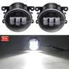 2 Pcs Car Front Fog Light 60W H11 LED Lens Fog Lamp For Mitsubishi Mirage Space Star Hatchback 2017 2018 2019 2020 2021 2022