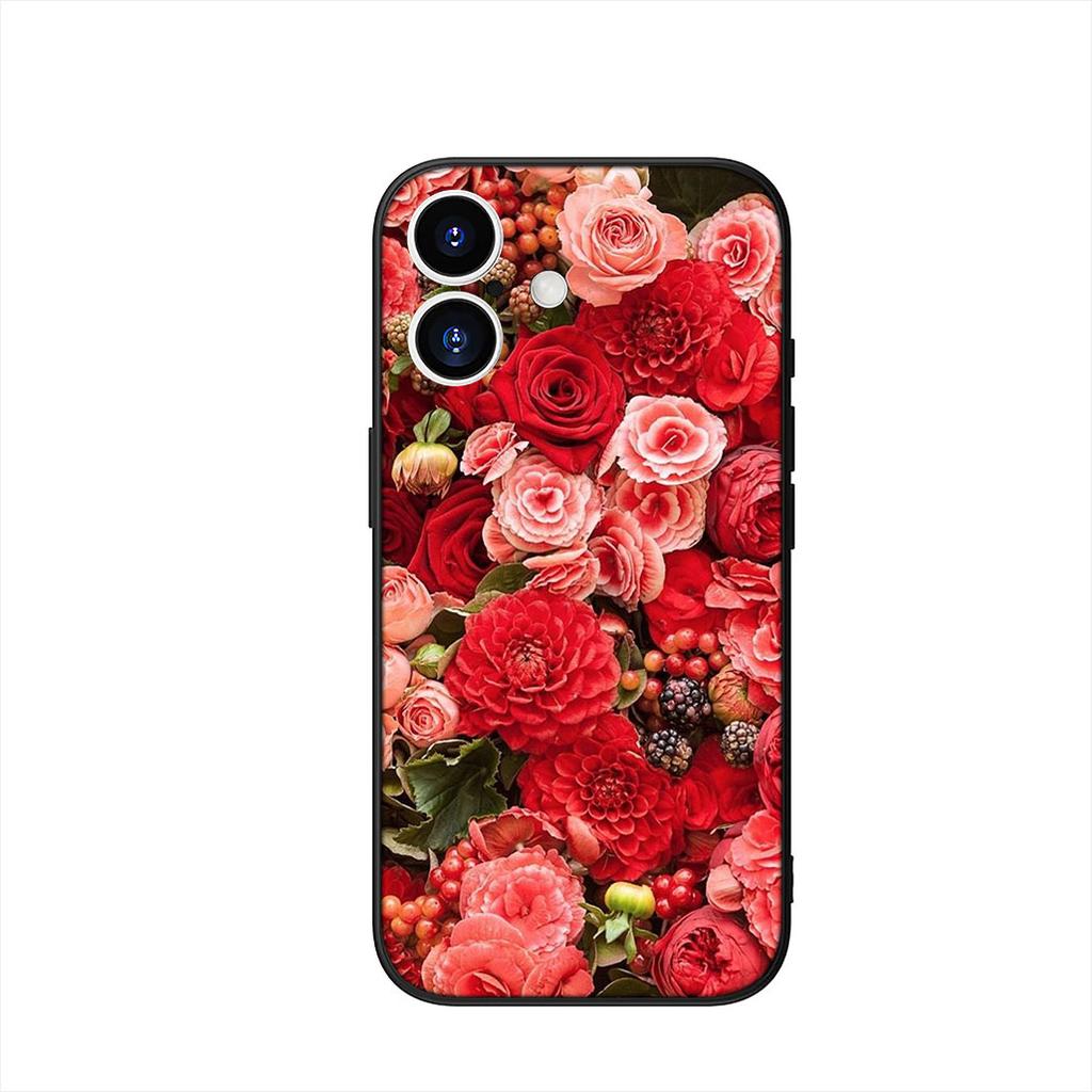 for Samsung Galaxy A55 A54 A25 A36 A17 A26 A35 A33 A34 A37 S20 S21 FE S10 Plus Case Floral Paisley Mandala Flower Texture Rose