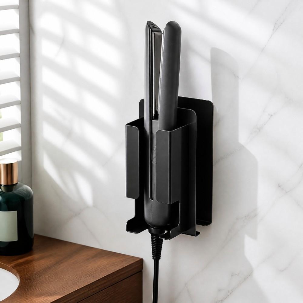 Stainless steel Hair Dryer Holder Wall Mounted Hair Tools Holder RV Bathroom