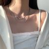 Double Layer Snake Clavicle Chain Necklace Female Fashion Hip-Hop Retro Unique Design Short