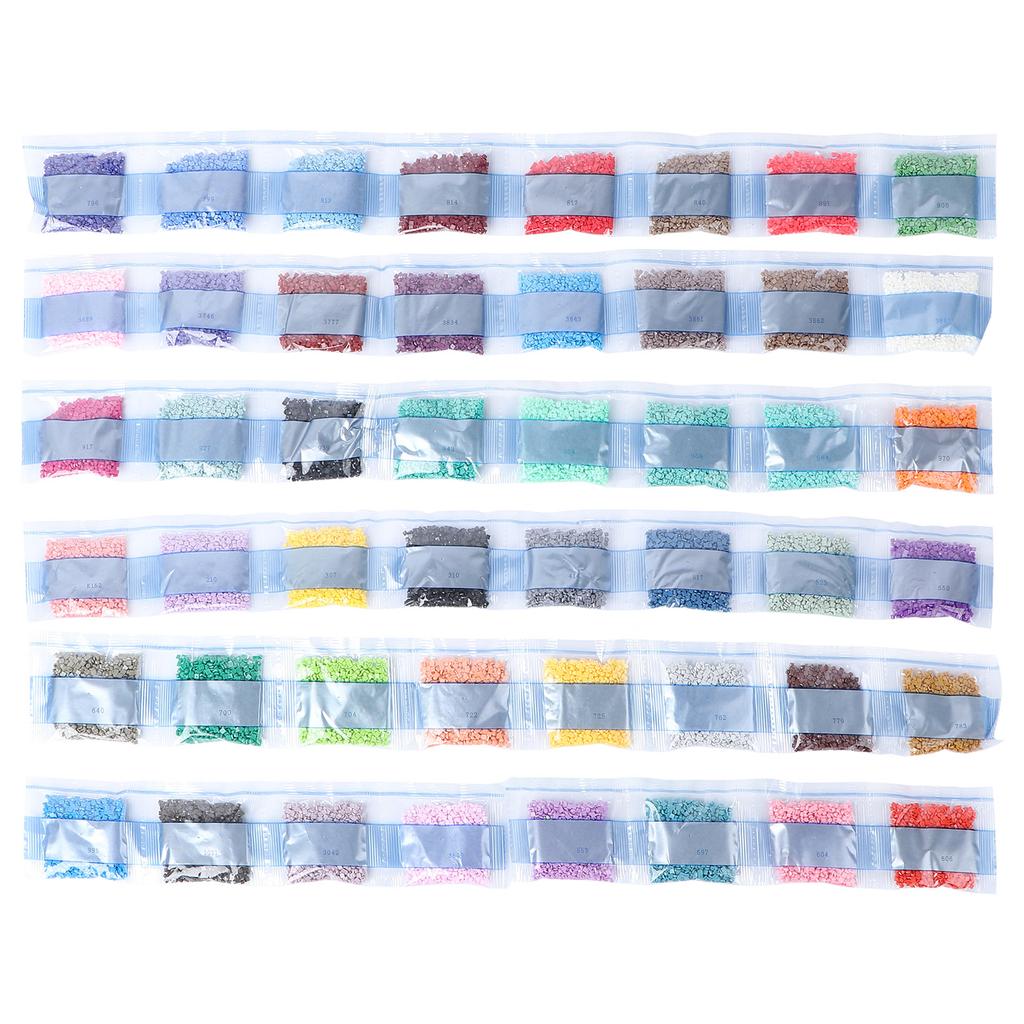 Premium Loose Square Diamonds for Drill Painting DIY Rhinestone Beads Set Craft Material Shiny Mosaic Art Decoration Accessories