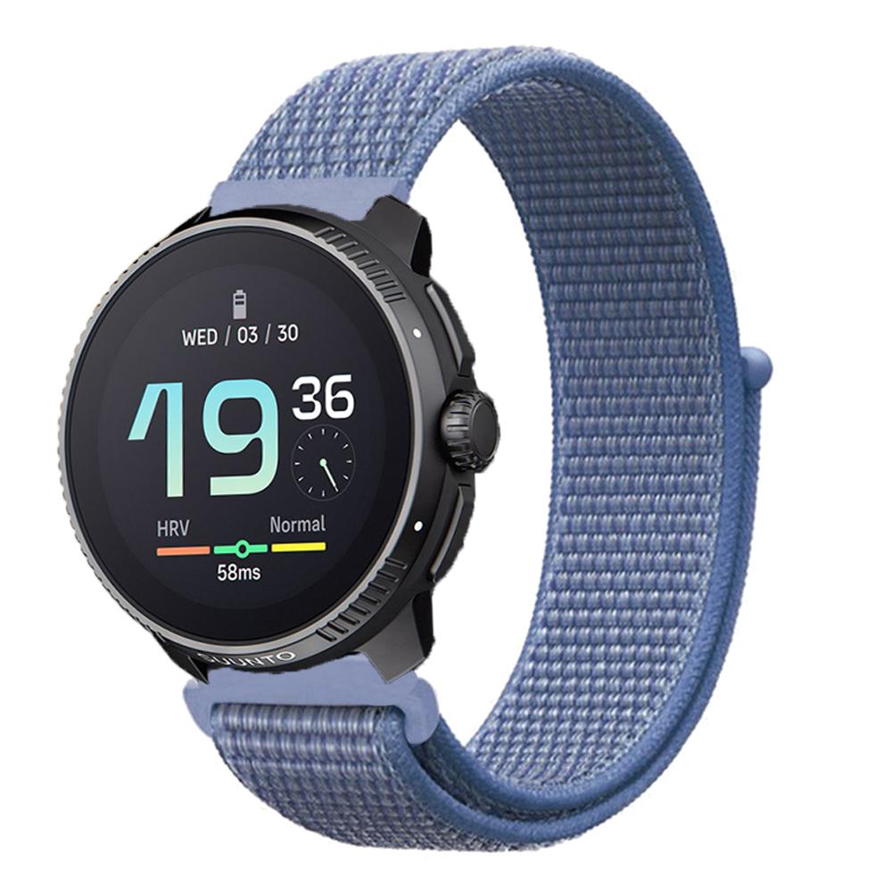22mm Nylon Loop Watch Strap For Suunto Vertical Race Watchband For Suunto 5 9 Peak Pro Bracelet Replacement Wristband