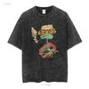 Rango y Miedo y Asco en Las Vegas S 5XL Camiseta EN089 vintage Lavada Cómoda Casual moda hombre Suave Elástica