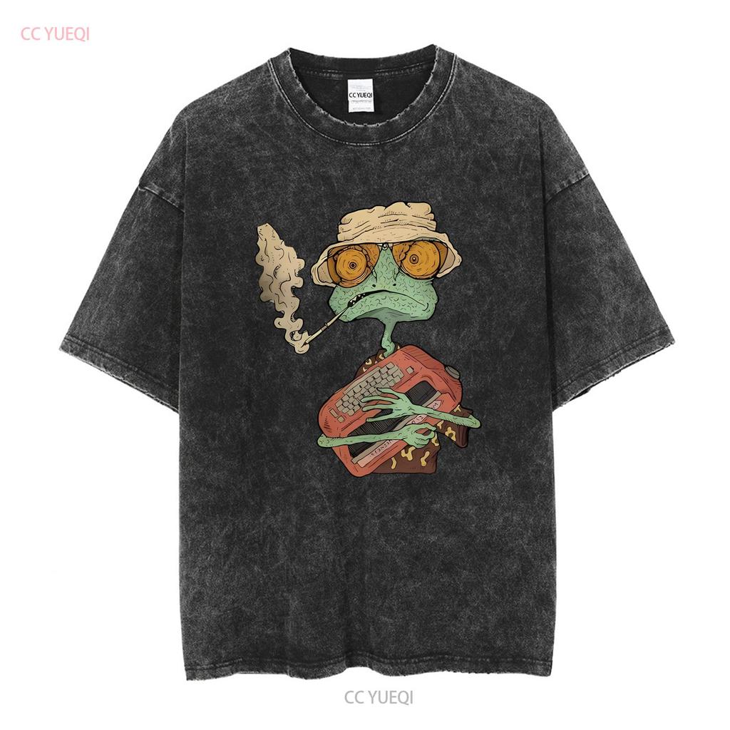 Rango y Miedo y Asco en Las Vegas S 5XL Camiseta EN089 vintage Lavada Cómoda Casual moda hombre Suave Elástica