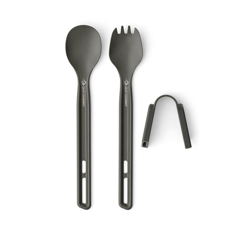 

Sea to Summit Frontier ultralight cutlery set, long handle spoon and spork.