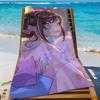 Musician Kizuna A-Ai Towel Sports Quick Dry Travel Camping Gear Sandproof Soft Light Large Beach Towel