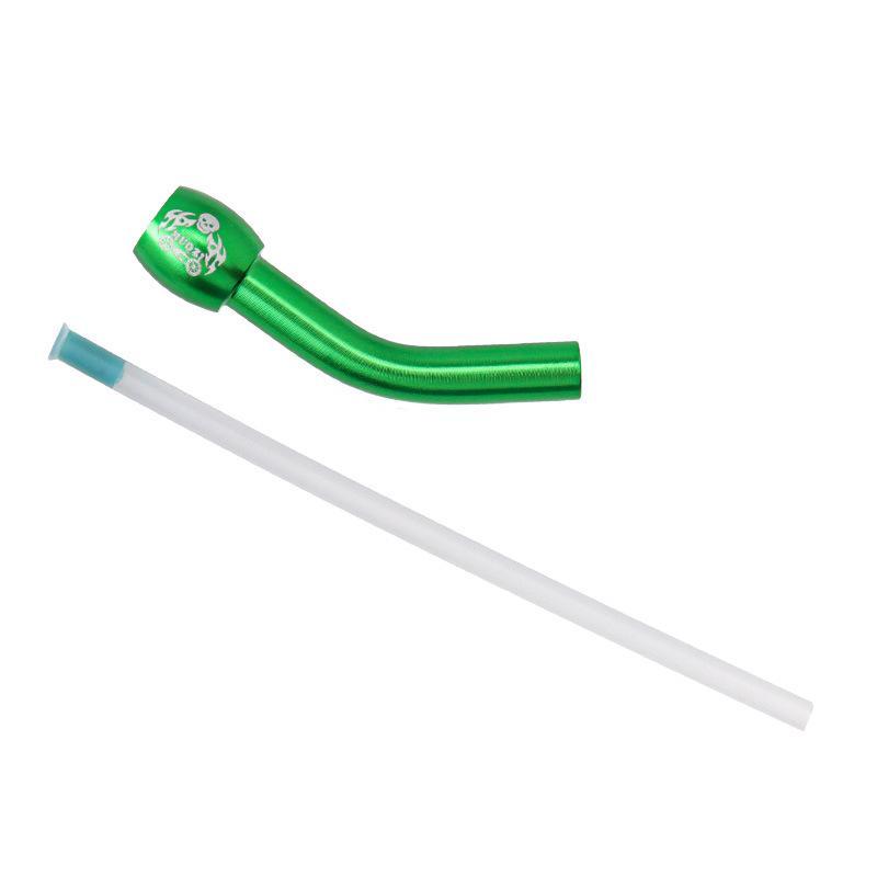 Universal Fit Aluminium Alloy Bike V Brake Cable Guide Pipe Wear Resistant Bend Hose Tube for All Kinds of Bicycles Repair