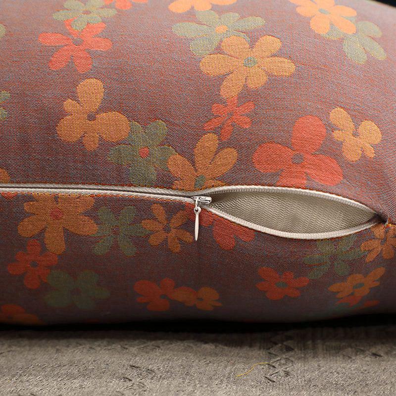 Three-Layer Pig Jacquard Pregnancy Pillow: Girls' Bed Leg-Clamping, Side Sleeper, Backrest Cushion.