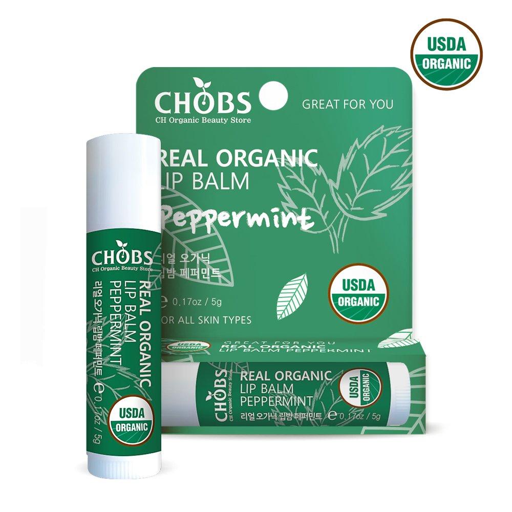 

CHOBS Earl Organic Lip Balm Peppermint 5g