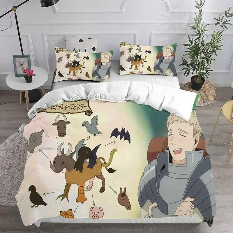 3D Cartoon Delicious In Dungeon Bedding Sets Comforter Quilt Bed Cover Duvetcover Pillow Case Sets Bedroom Decoration