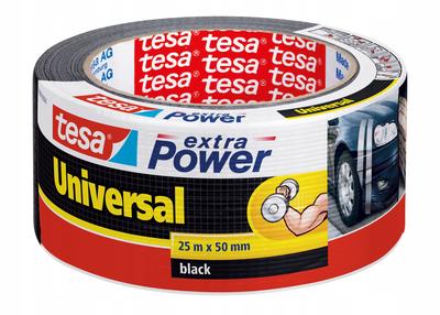Taśma Naprawcza Samoprzylepna Klejąca Tesa Extrapower Czarna 25M X 50Mm