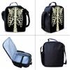 Trendy Popular Novelty Bone Hand Eye Print 3D Print 3pcs/Set Student School Bags Laptop Daypack Backpack Lunch Bag Pencil Case