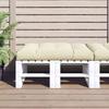 Exclusive House - Cream Pallet Cushion 120x80x12 Cm Fabric