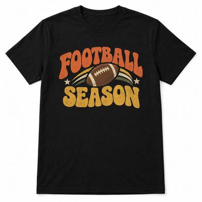Football Season Retro Graphic T-Shirt – Unisex American Sports Fan Tee