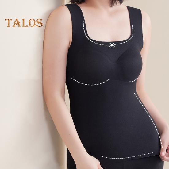 Zimní dámská zateplená vesta s hrudními vycpávkami Bezešvý sametový Rychlý teplotní zámek Vyhřívání Čtvercový výstřih Slim Fit Elastické vnitřní opotřebení Spodní část bez rukávů