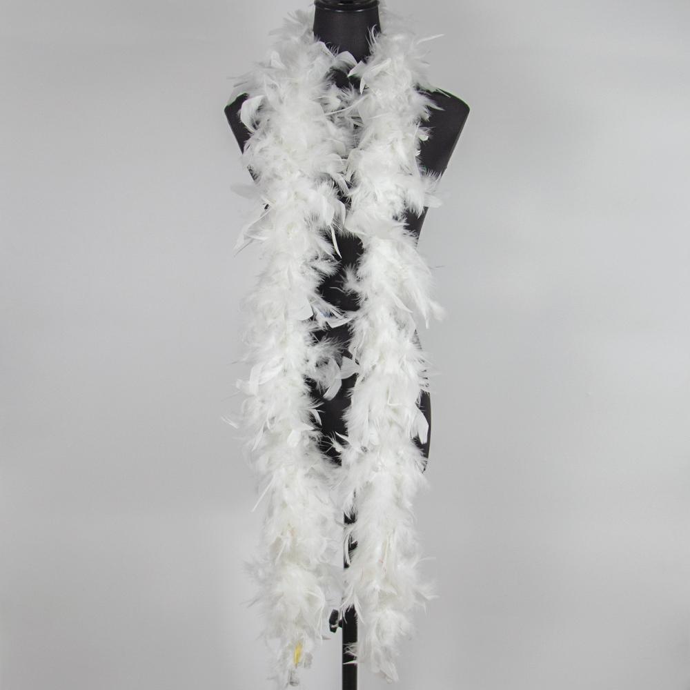 DIY 2Meter/lot 60g Turkey Feather Boa Plumas Dress Shawl Scarf for Halloween Wedding Carnival Party Feather Handicrafts Accessories