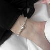 New 925 Sterling Silver Geometric Shape Bracelet Simple Charm Woman Bracelet Birthday Party Gift Exquisite Jewelry Accessories