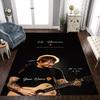 Sheeran Customized Name Floor Rug Office Rug Perfect for Balcony Foyer Entryway Playrooms Antislip Carpet Office home decor Spiritual Gift